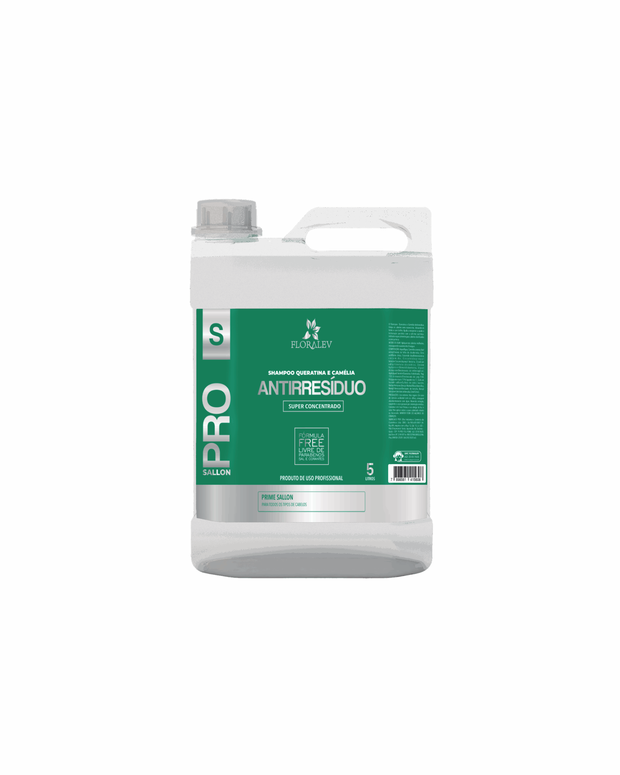 Antirresíduo queratina